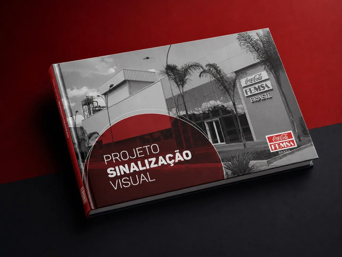 Sistema de sinalização de segurança da planta industrial Coca-Cola FEMSA